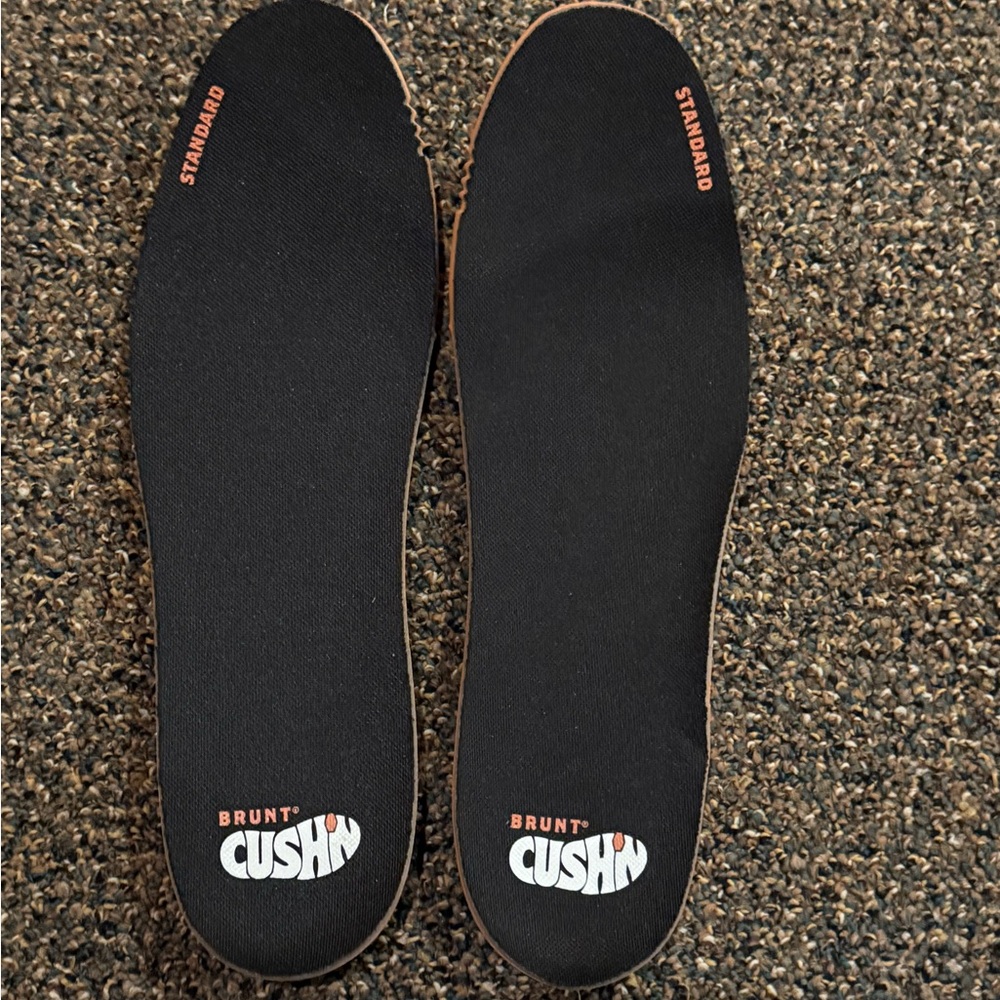 Brunt Cush Insole for Men Boots - Black